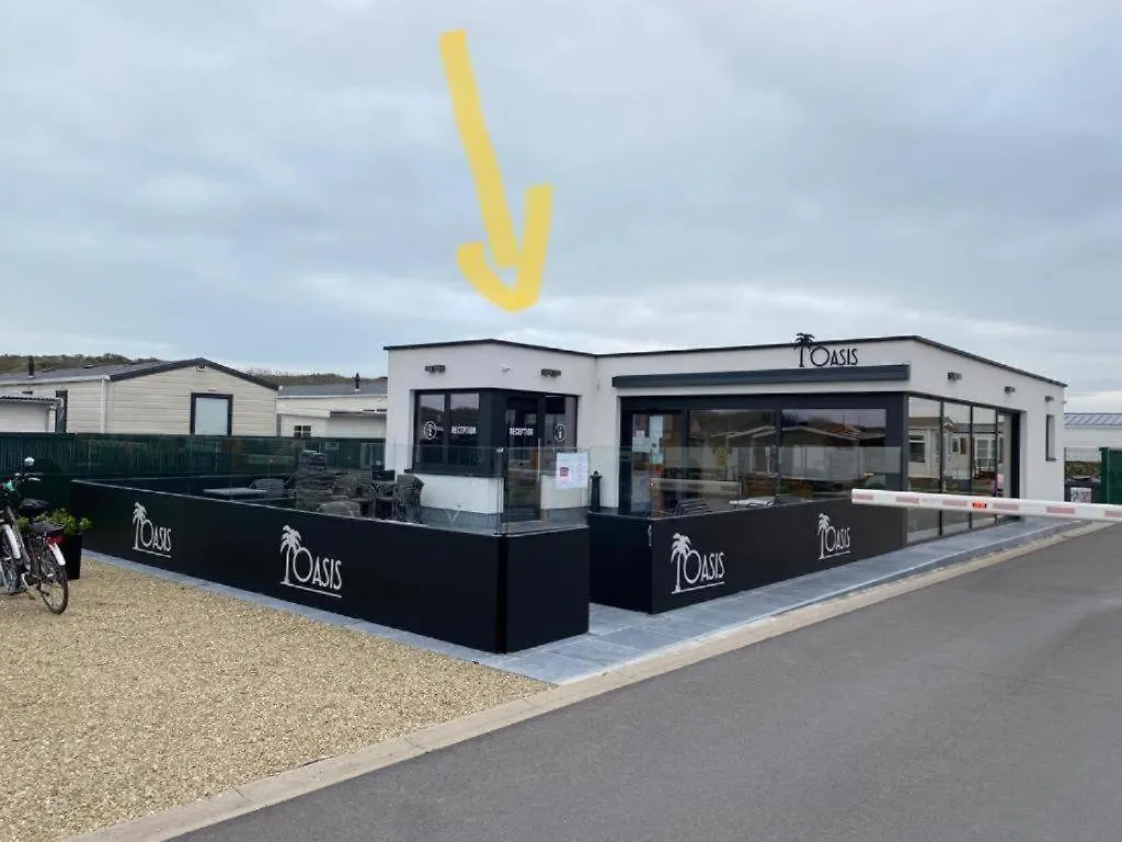 Camping Oasis 2 Slpk Caravan 'Topaz' Hotel Ostend Campsite